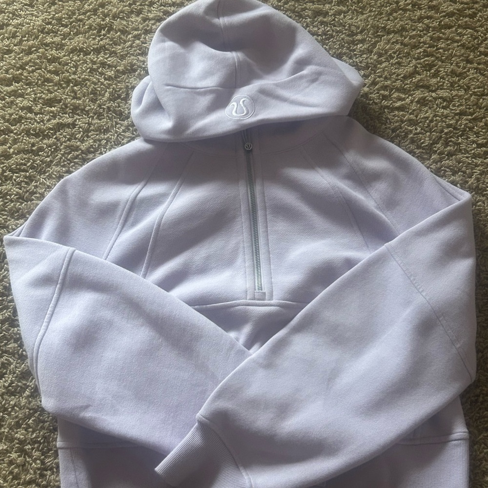 lululemon athletica Lavender Half-Zip Hoodie